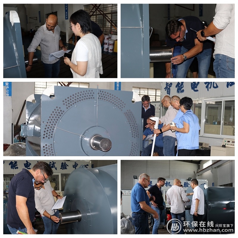 德國客戶專程到訪永發(fā)機(jī)電，國產(chǎn)節(jié)能高效電機(jī)加快走向海外