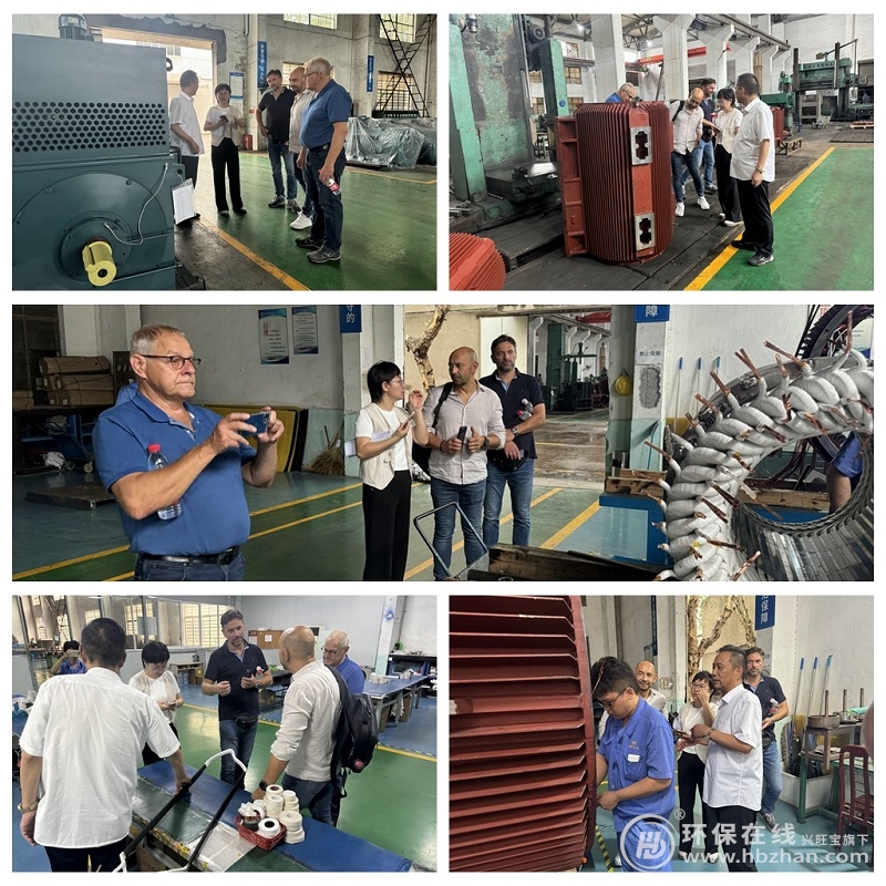 德國客戶專程到訪永發(fā)機(jī)電，國產(chǎn)節(jié)能高效電機(jī)加快走向海外