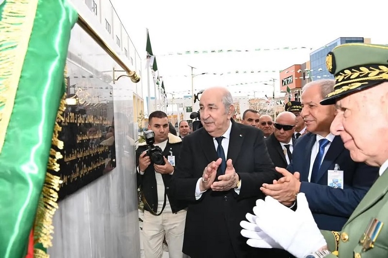 阿爾及利亞總統(tǒng)親臨奧蘭海水淡化項(xiàng)目，見(jiàn)證“海上水庫(kù)”惠澤民生